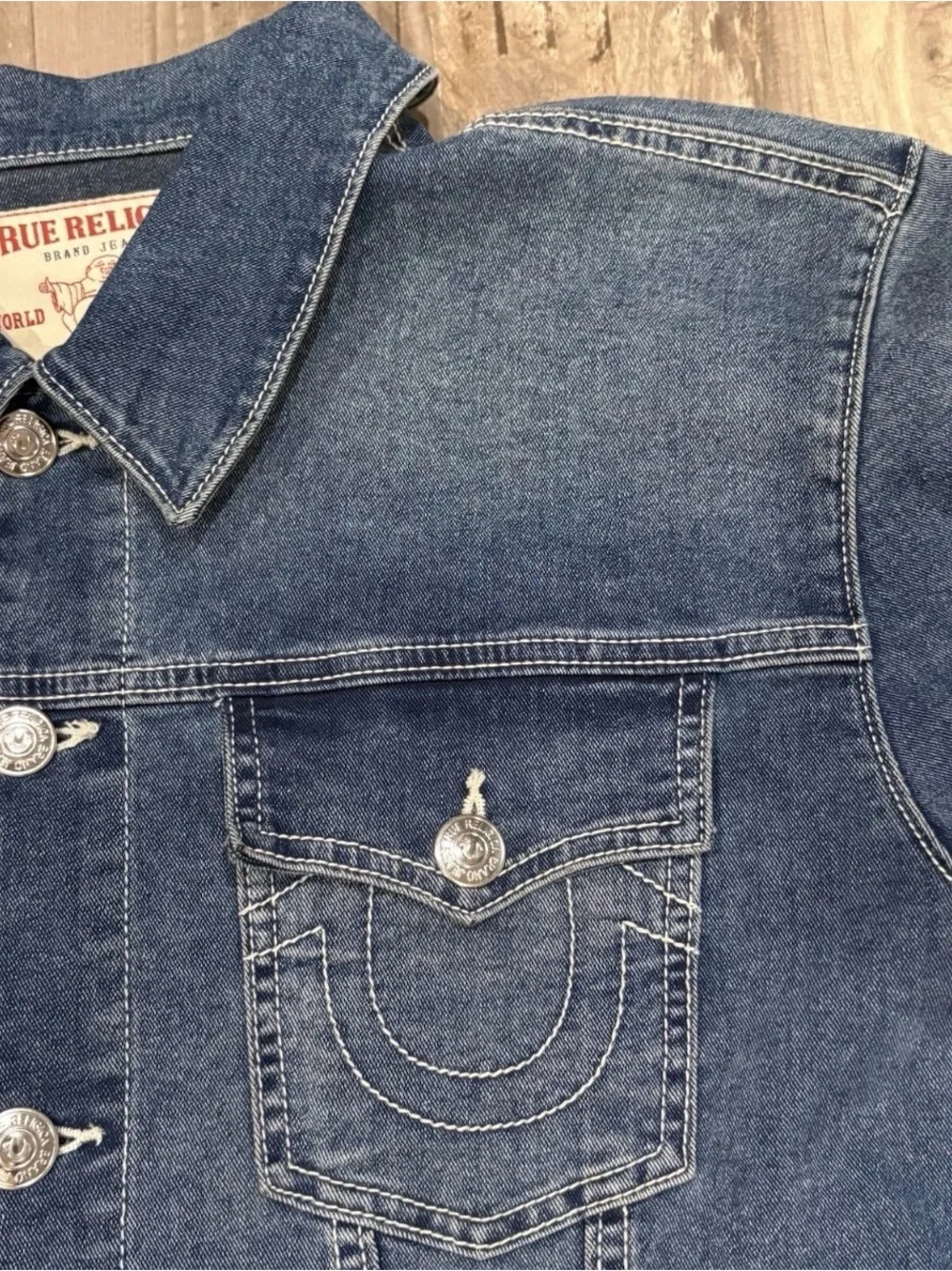True Religion Denim Trucker Jacket Men's Blue Men’s XL